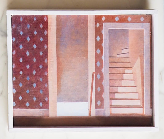 American Modernist Interior Scene by Mary Loomis Yntema