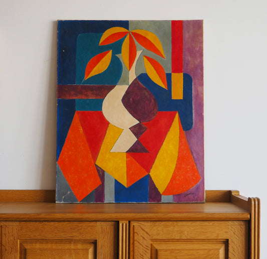 French Cubist Still Life by Léon Gishia